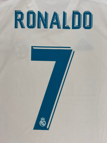 Real Madrid 2017/18 Cristiano Ronaldo Home Jersey