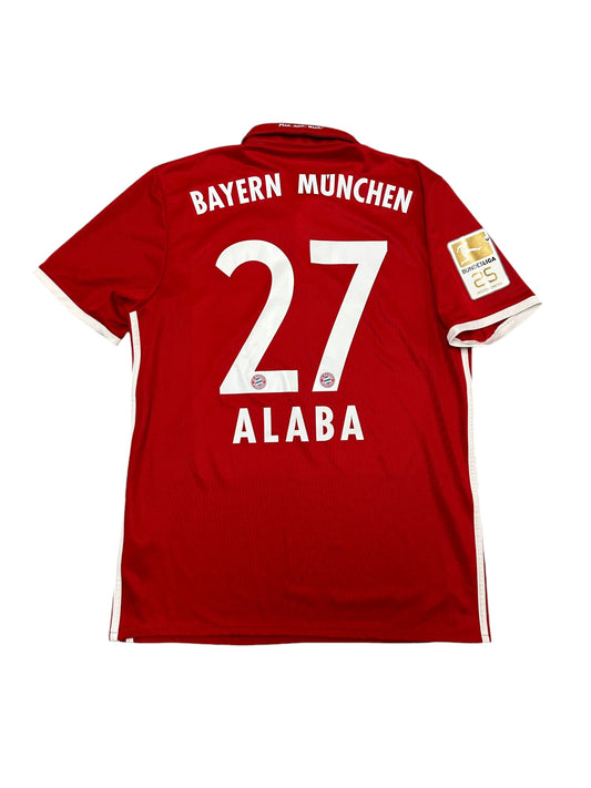 Bayern Munich 2016/17 Alaba Home Jersey