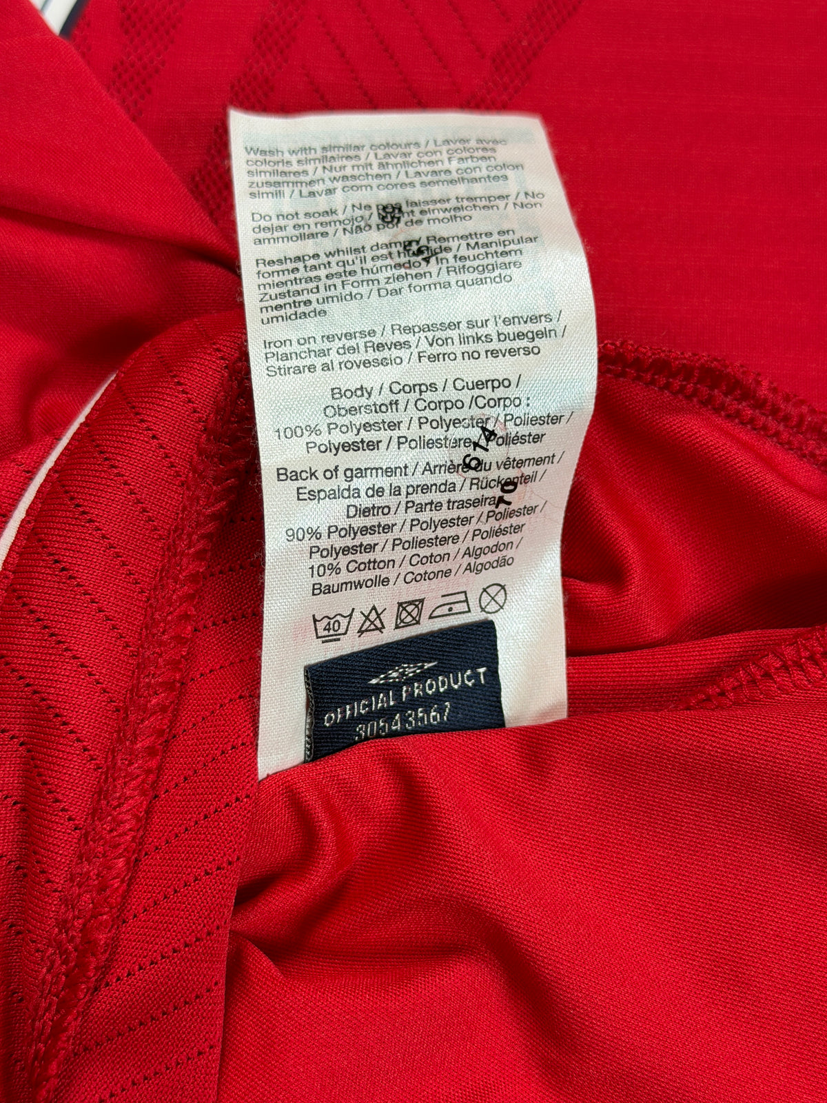 England 2008 Beckham Away Jersey