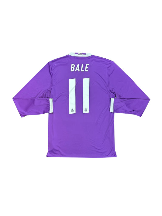Real Madrid 2016/17 Bale Long Sleeve Away Jersey