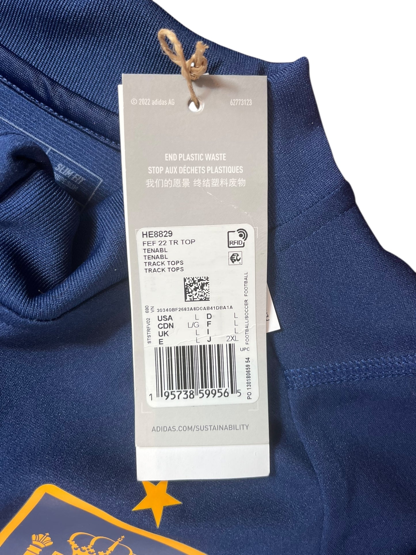 Spain 2022 Quarter Zip Sweater