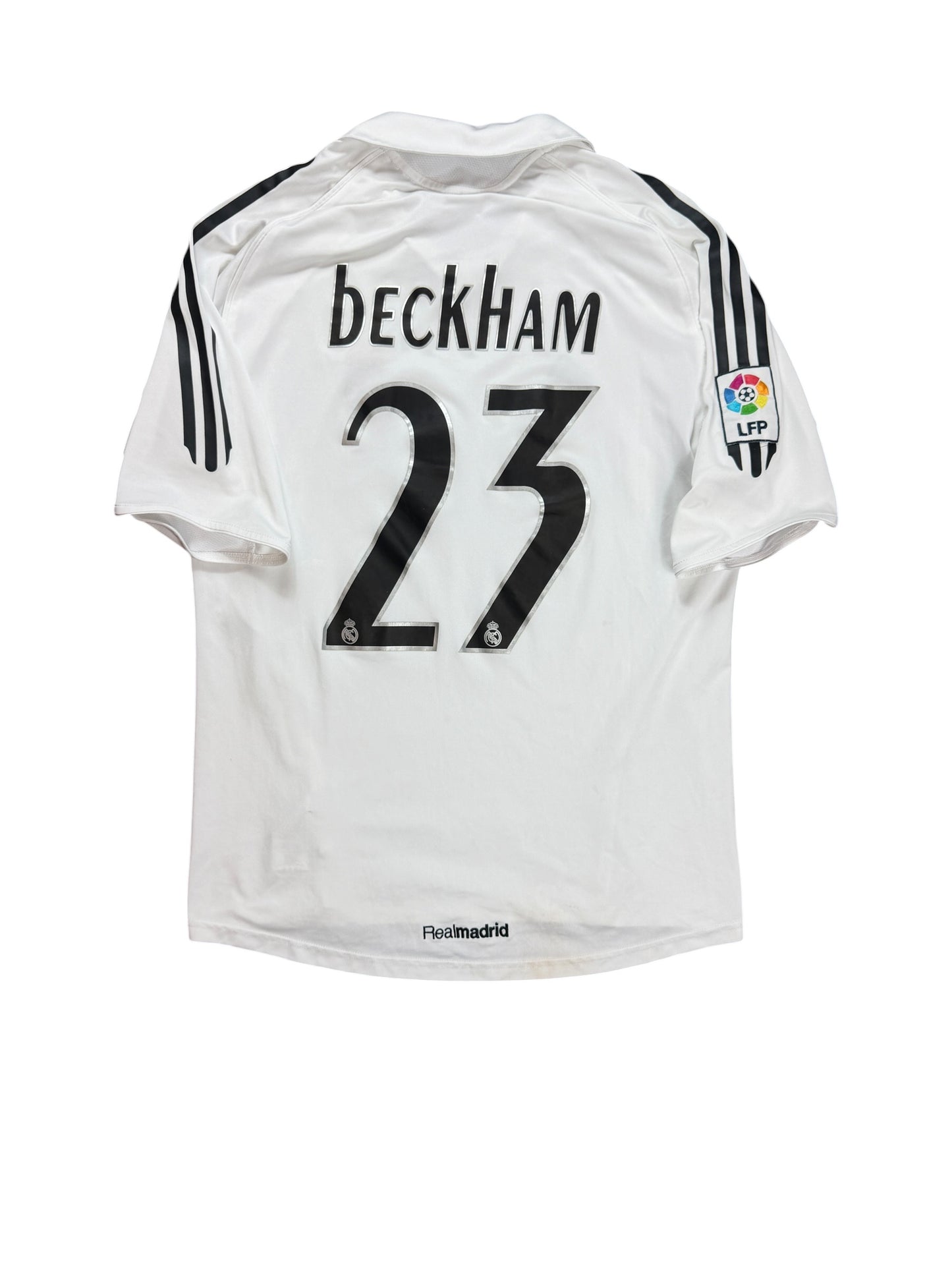 Real Madrid 2005/06 Beckham Home Jersey