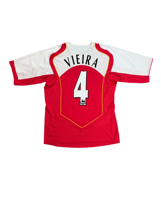 Arsenal 2004/05 Vieira Home Jersey
