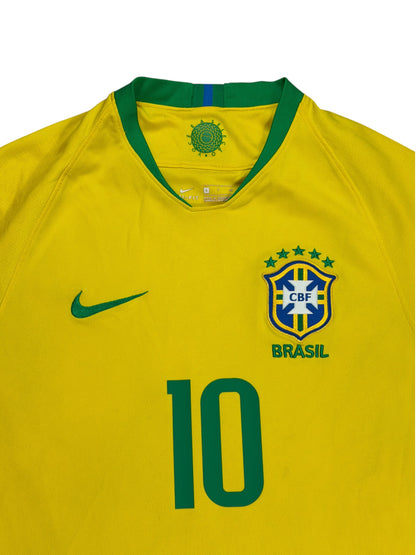 Brazil 2018 Neymar Home Jersey