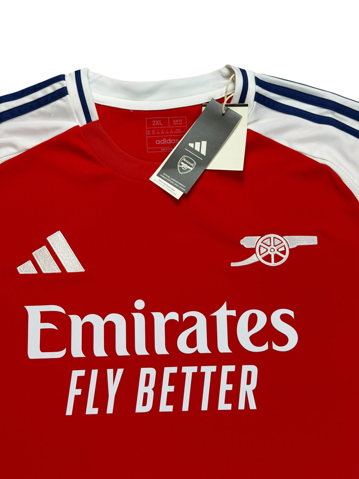 Arsenal 2024/25 Rice Home Jersey