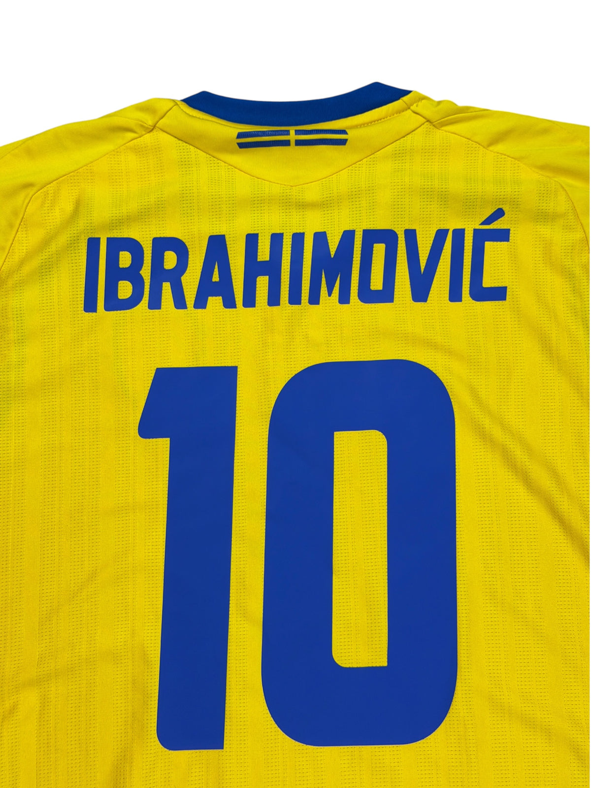 Sweden 2008 Ibrahimovic Home Jersey