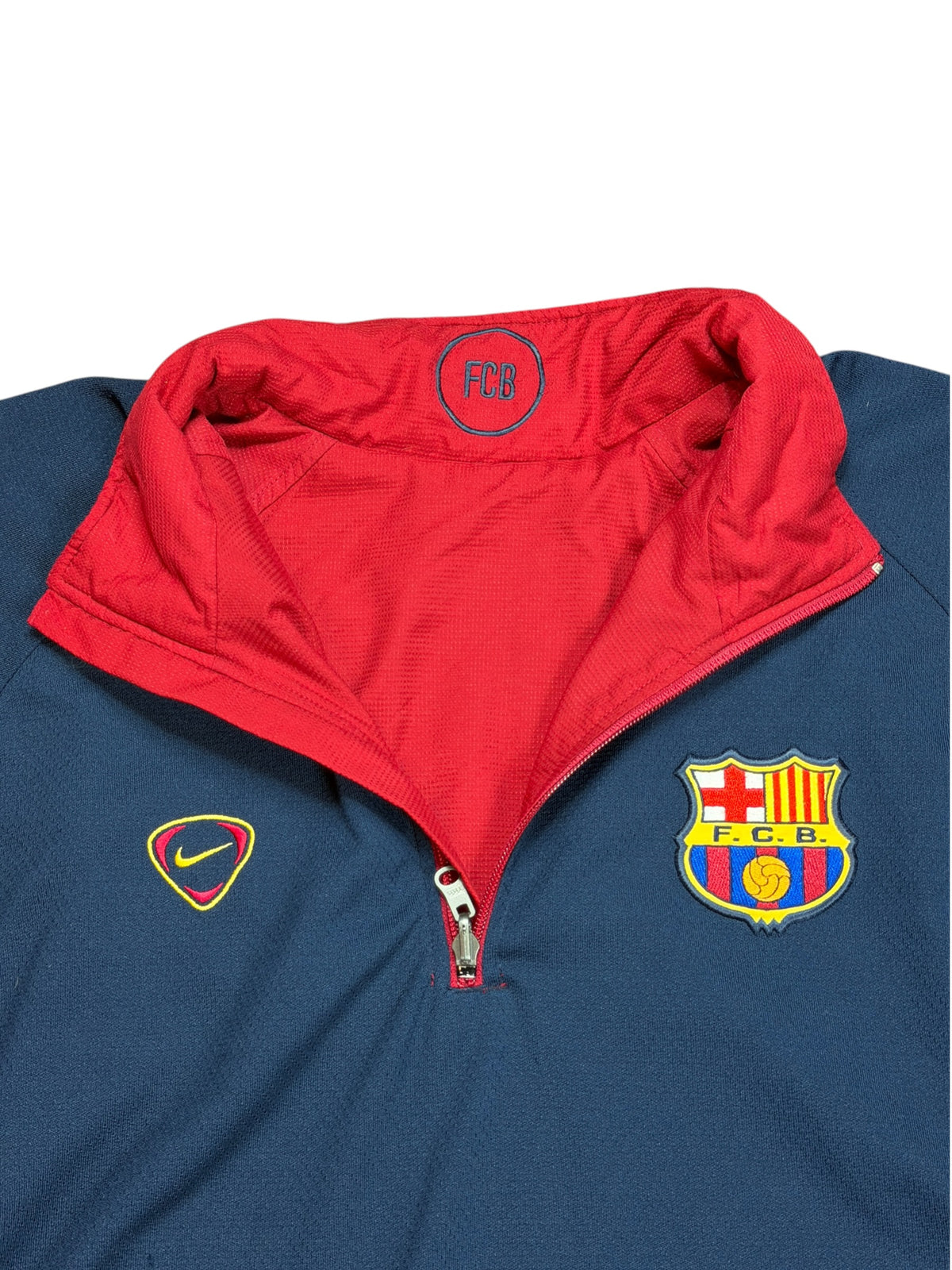 Barcelona 2000/01 Quarter Zip (Reversible)