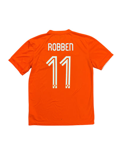 Netherlands 2014 Robben Home Jersey