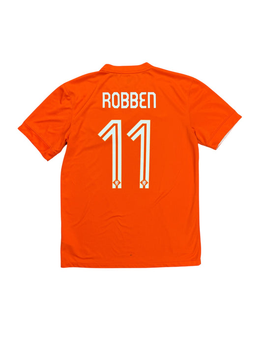 Netherlands 2014 Robben Home Jersey