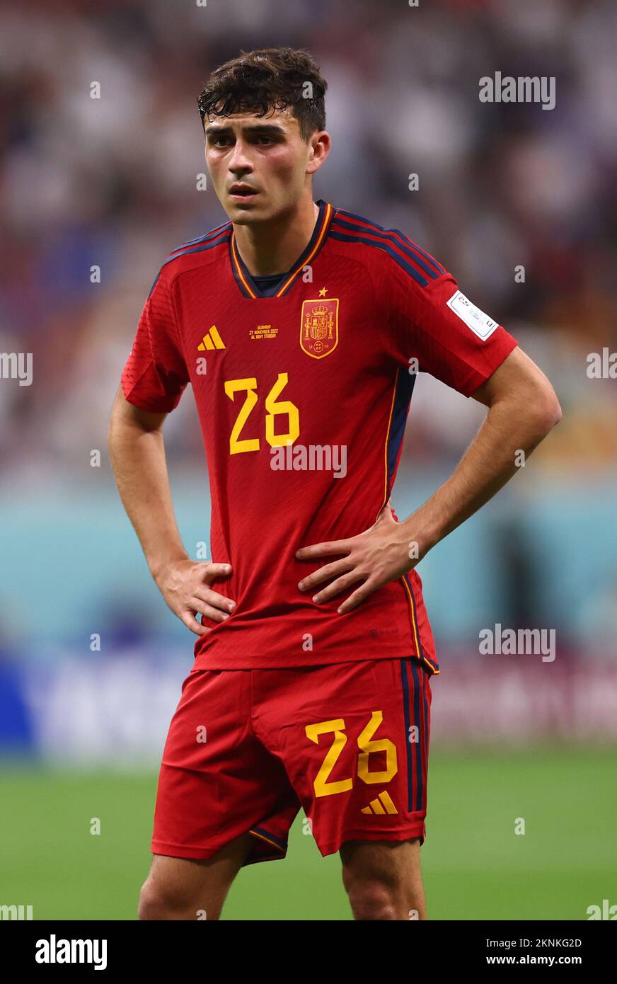 Spain 2022 Pedri Home Jersey