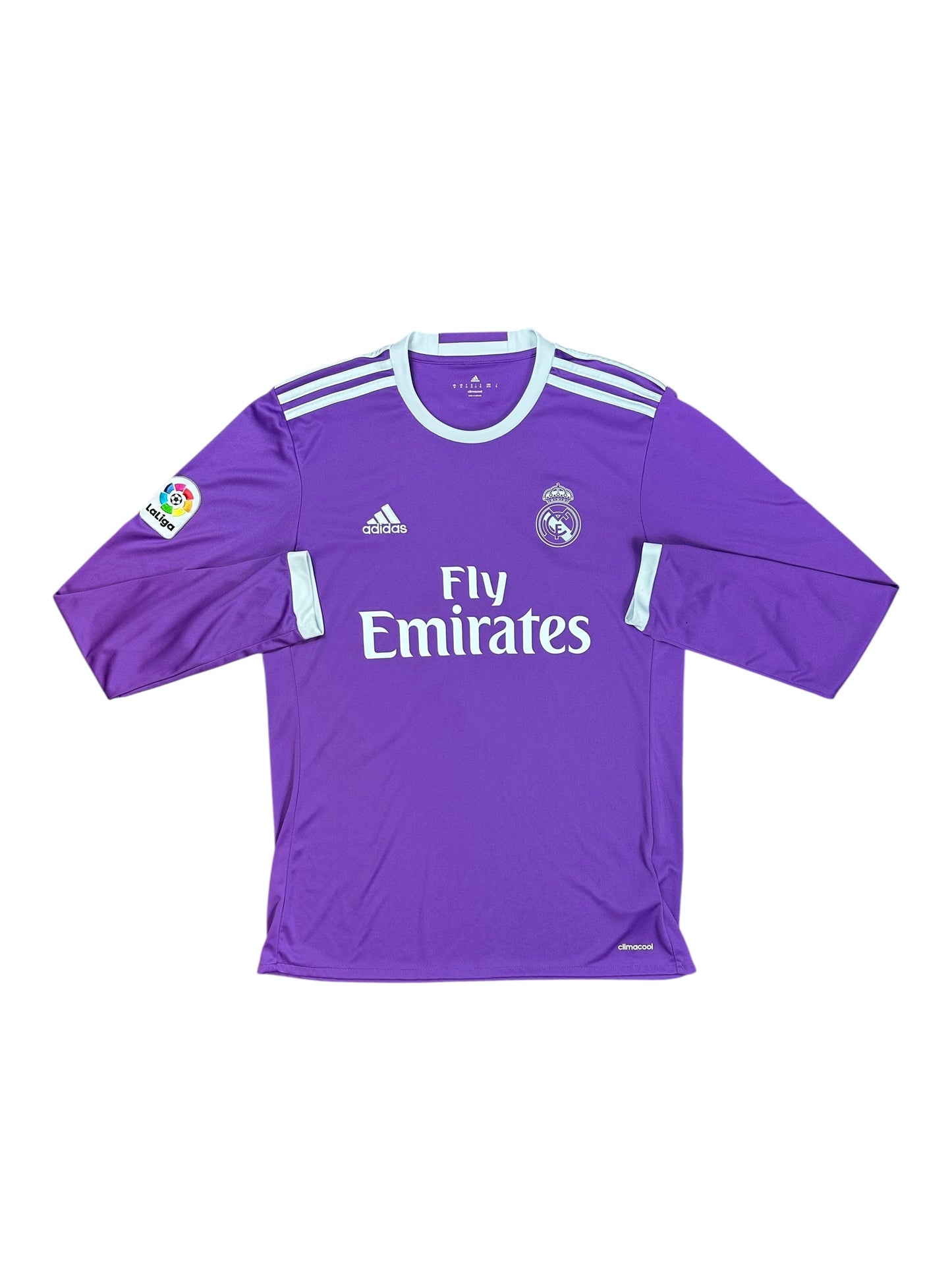 Real Madrid 2016/17 Bale Long Sleeve Away Jersey