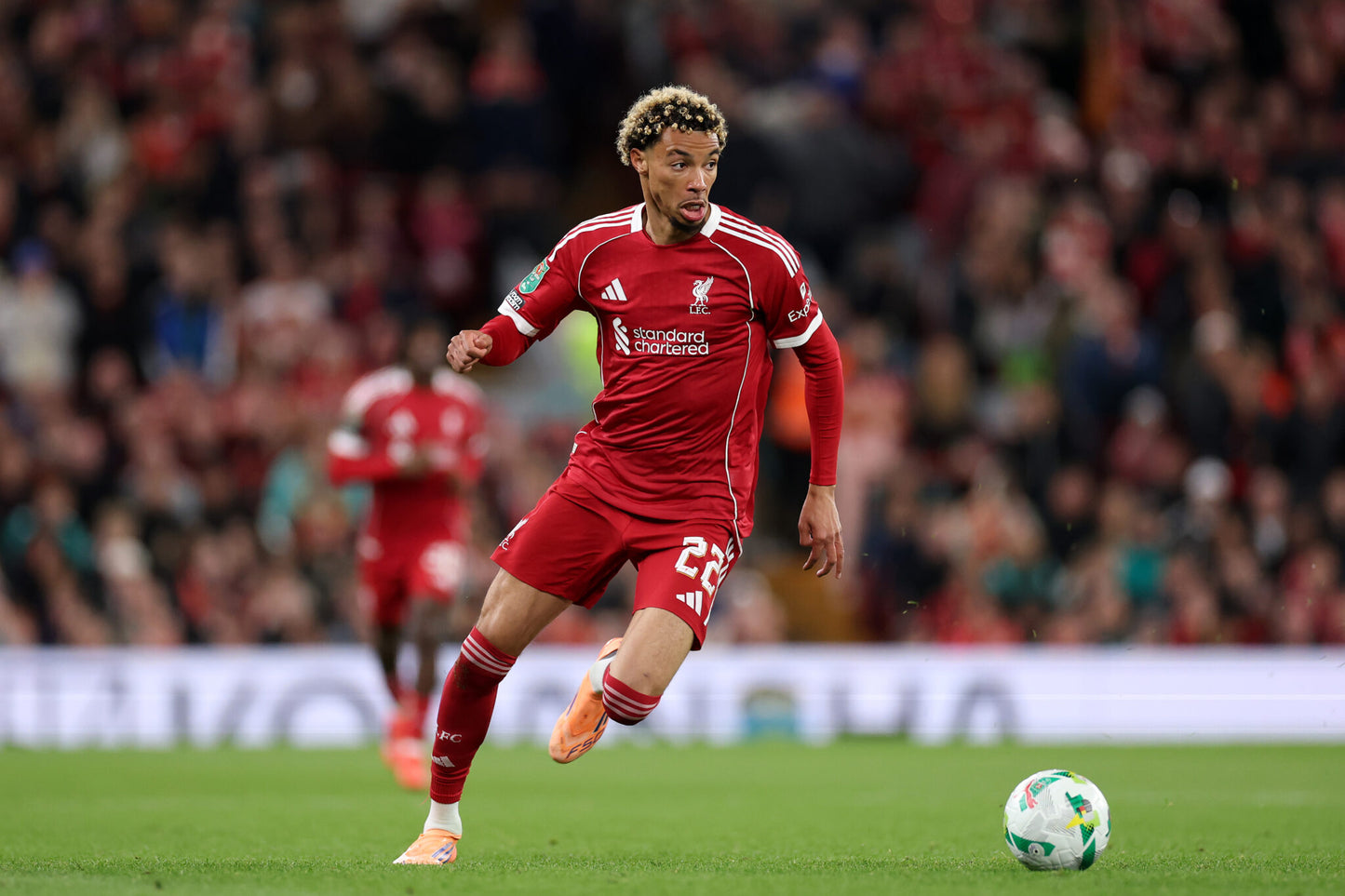 Liverpool 2025/26 Ekitike Long Sleeve Home Jersey