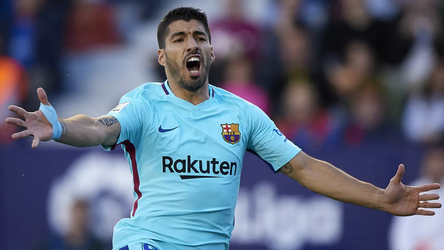 Barcelona 2017/18 Suarez Away Jersey