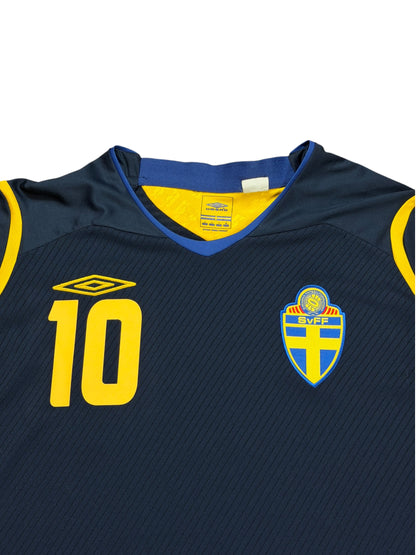 Sweden 2008 Ibrahimovic Away Jersey