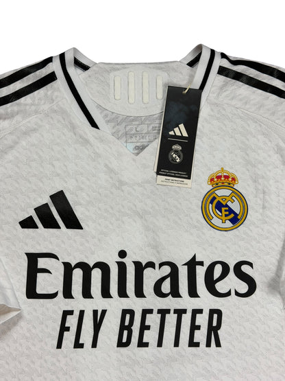 Real Madrid 2024/25 Mbappe Home Jersey (Player Version)