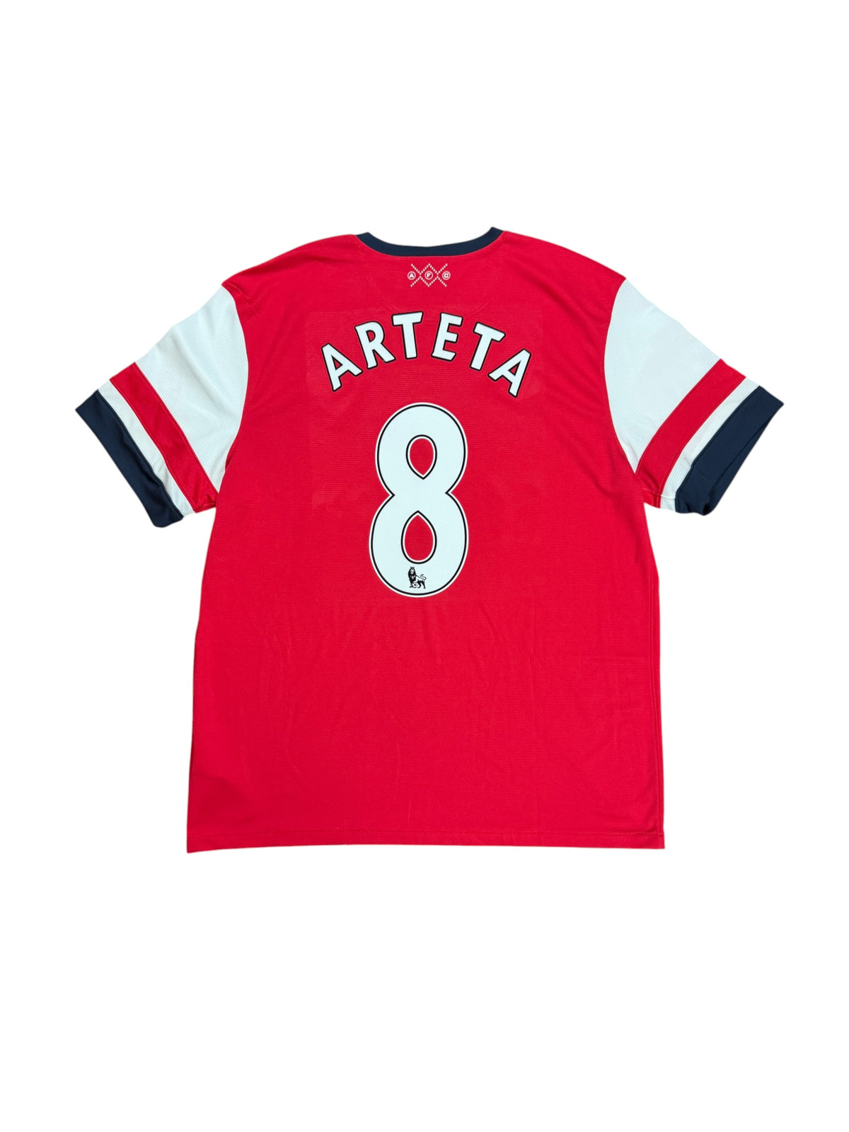 Arsenal 2013/14 Arteta Home Jersey