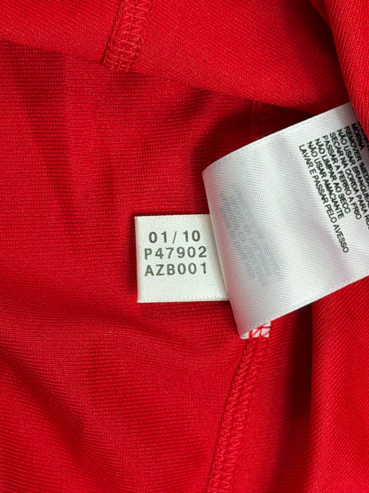 Spain 2010 David Villa Home Jersey