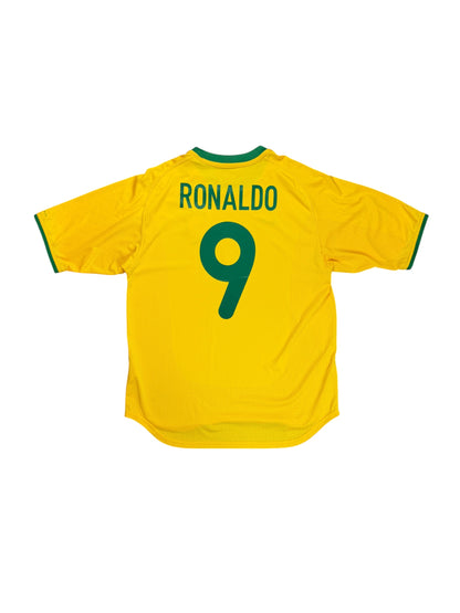 Brazil 2000 Ronaldo Home Jersey