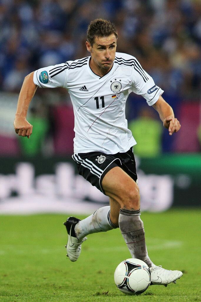 Germany 2012 Klose Home Jersey