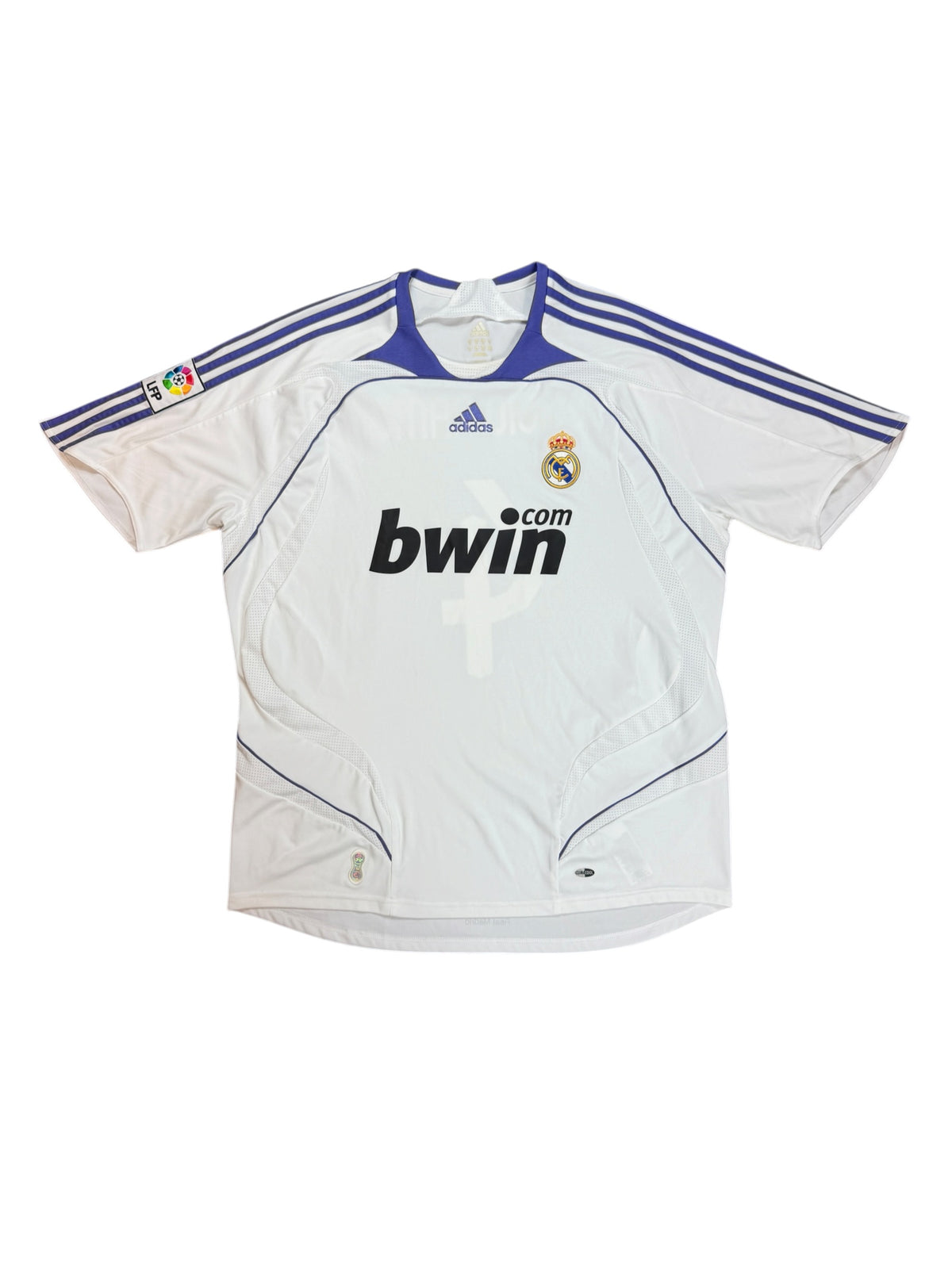 Real Madrid 2007/08 Sergio Ramos Home Jersey