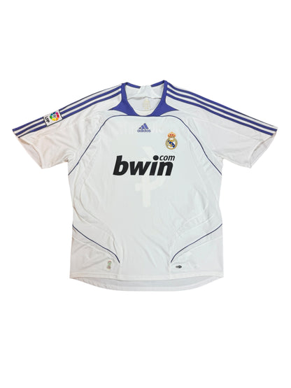 Real Madrid 2007/08 Sergio Ramos Home Jersey