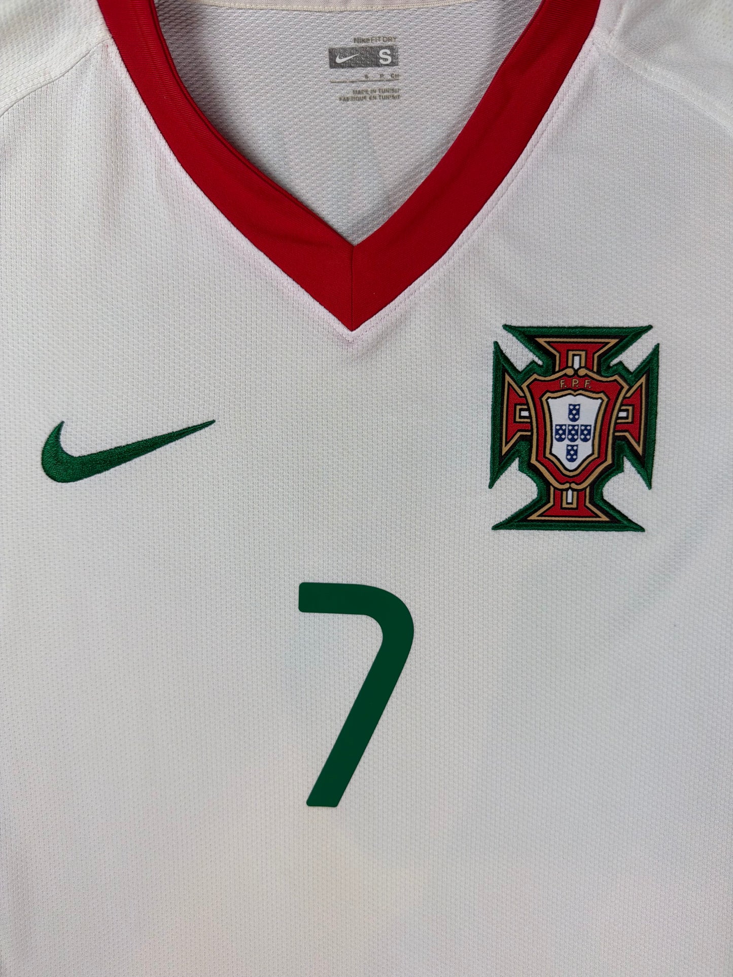 Portugal 2008 Cristiano Ronaldo Home Jersey