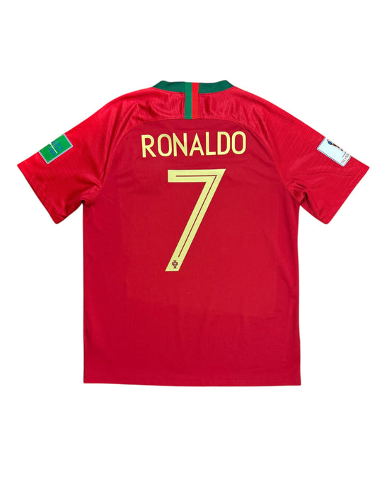 Portugal 2018 Cristiano Ronaldo Home Jersey