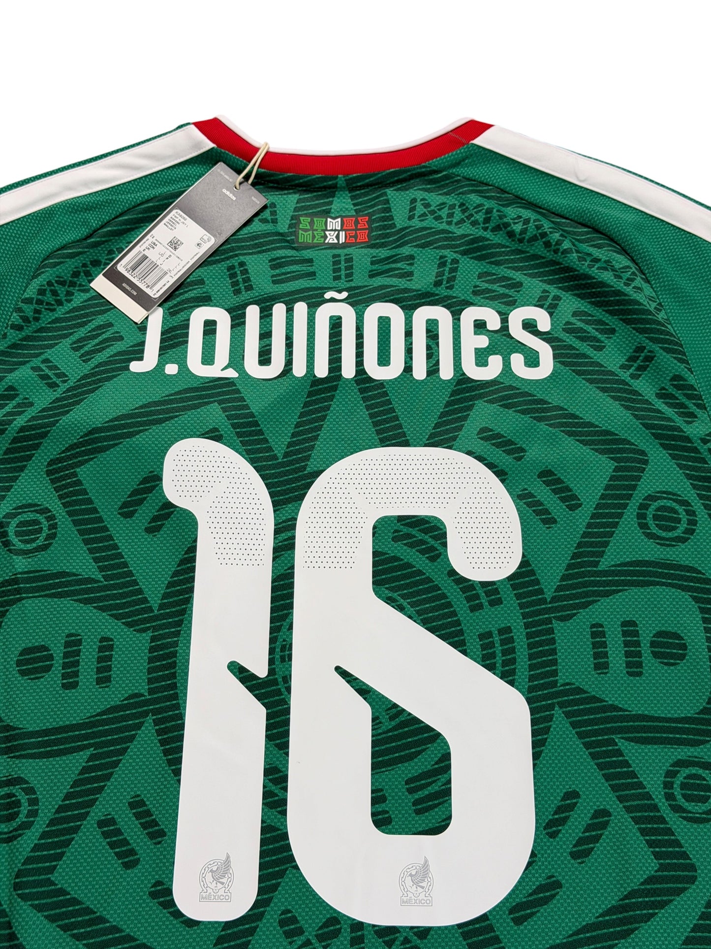 Mexico 2026 Quinones Long Sleeve Home Jersey