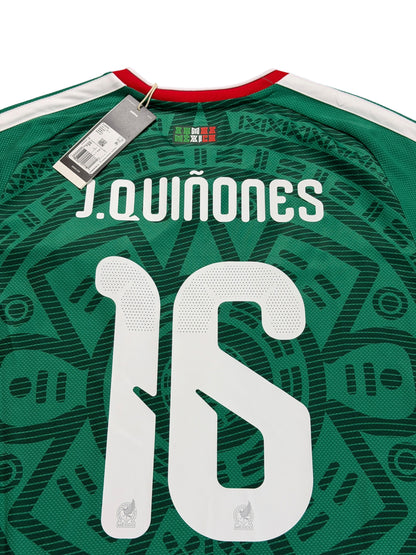 Mexico 2026 Quinones Long Sleeve Home Jersey