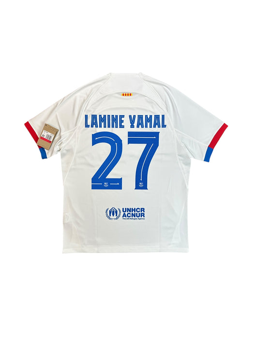 Barcelona 2023/24 Lamine Yamal Away Jersey