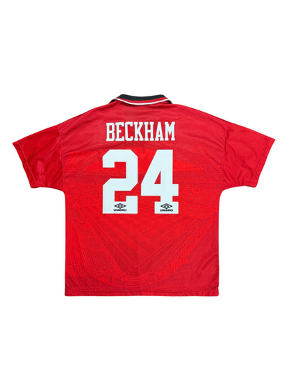 Manchester United 1994/95 Beckham Home Jersey