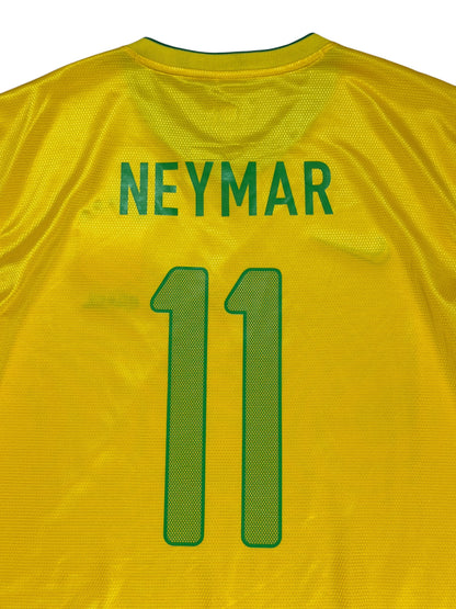 Brazil 2012/13 Neymar Home Jersey
