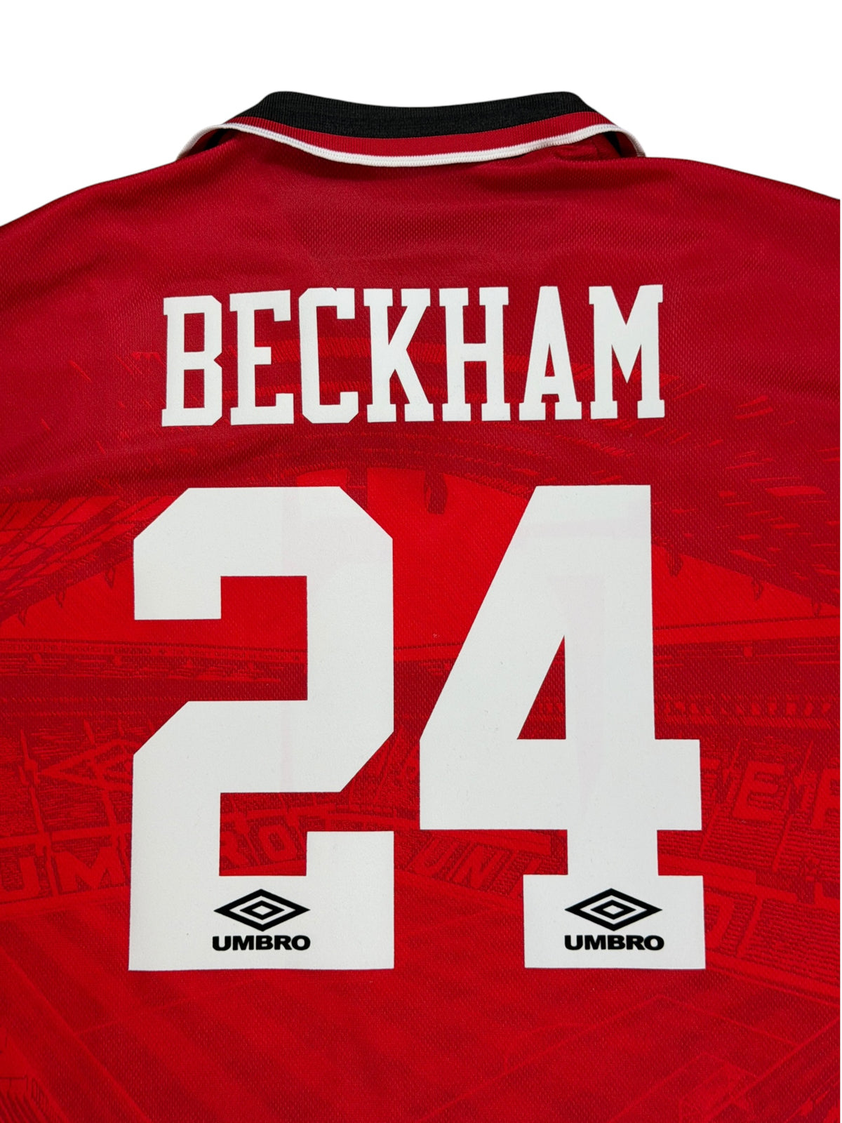 Manchester United 1994/95 Beckham Home Jersey