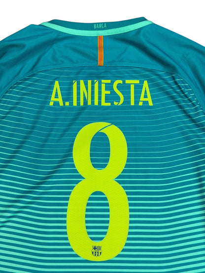 Barcelona 2016/17 Iniesta Third Jersey