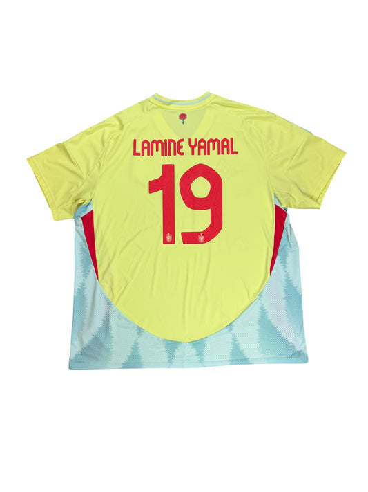 Spain 2024 Lamine Yamal Away Jersey