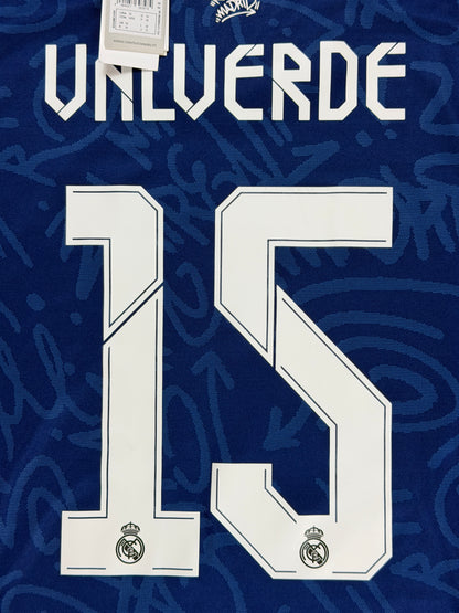 Real Madrid 2021/22 Valverde Away Jersey (Player Version)