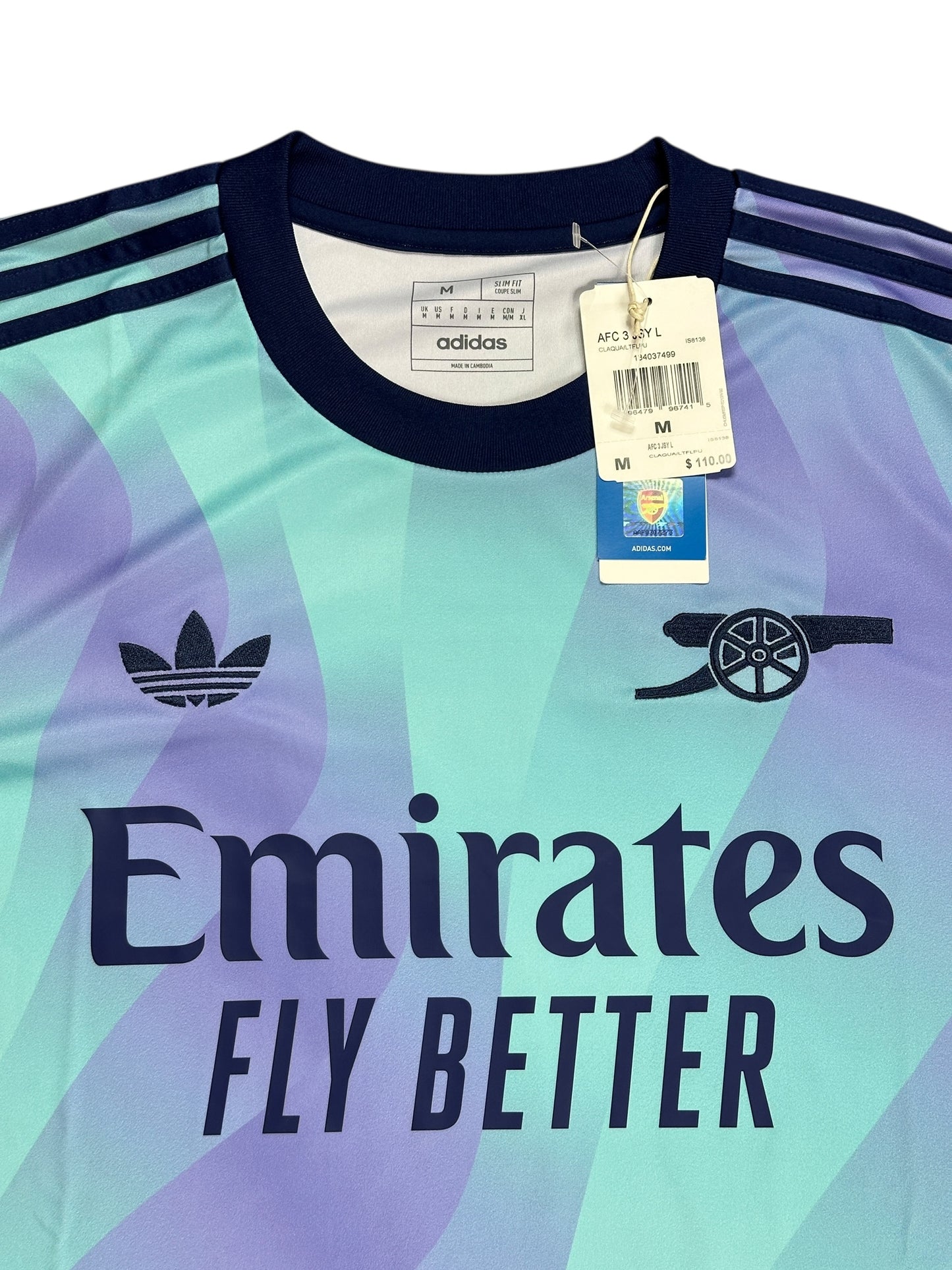 Arsenal 2024/25 Saka Long Sleeve Third Jersey