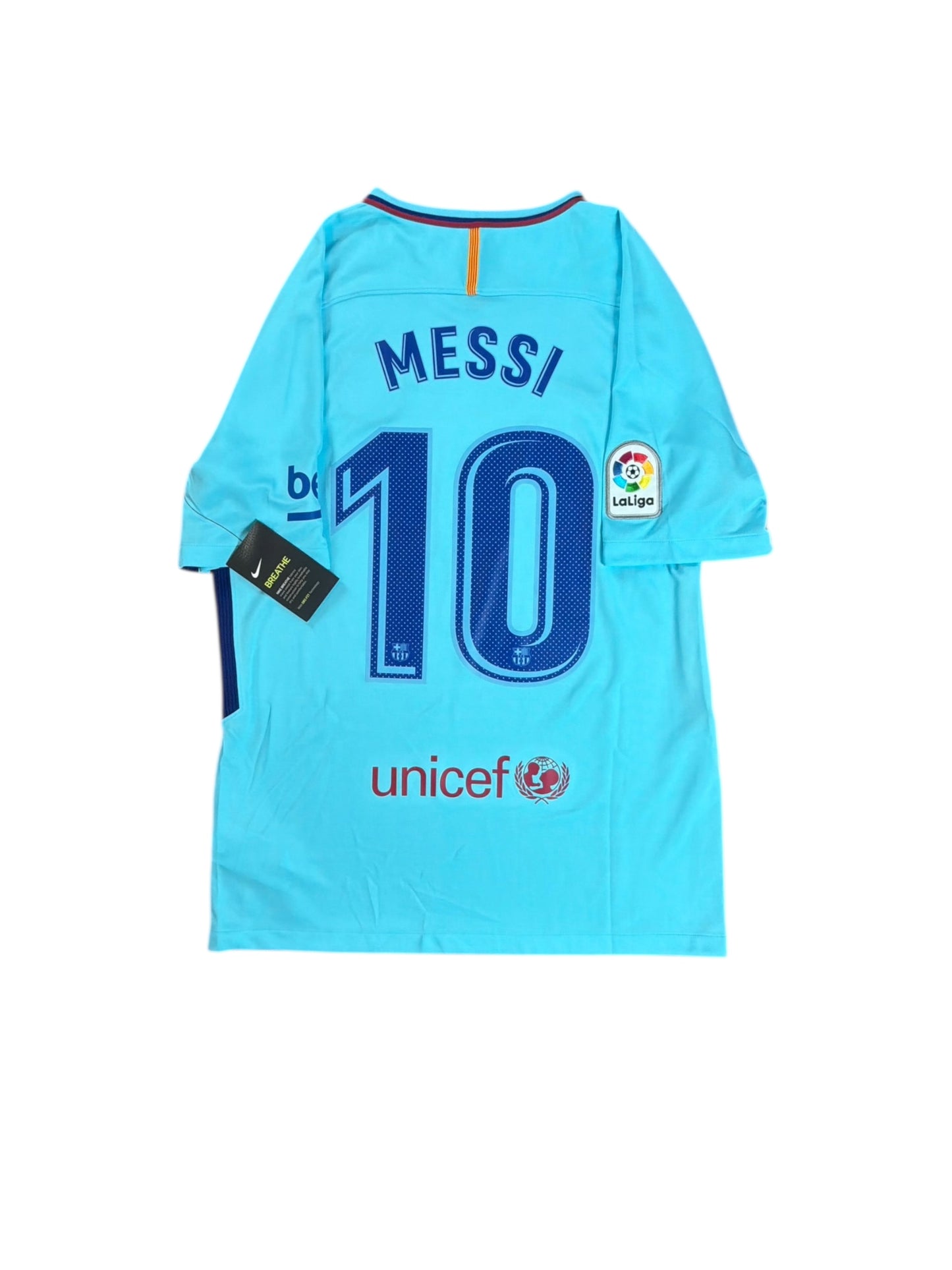 Barcelona 2017/18 Messi Away Jersey