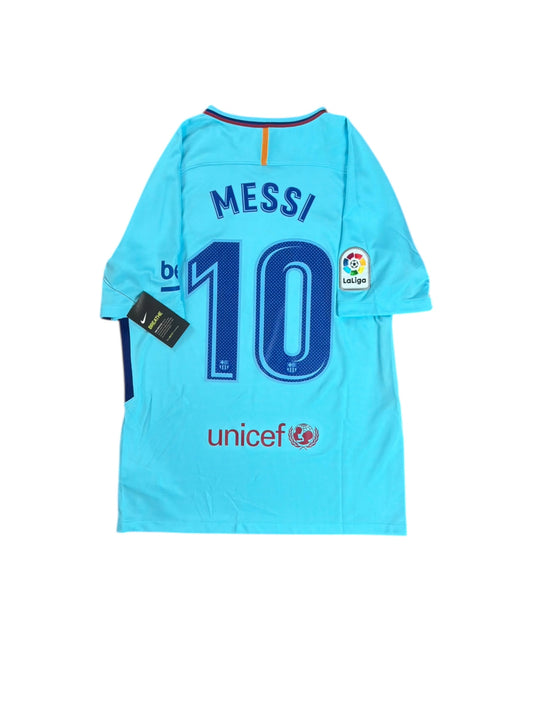 Barcelona 2017/18 Messi Away Jersey