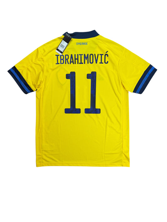 Sweden 2020 Ibrahimovic Home Jersey