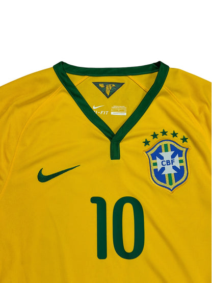 Brazil 2014 Neymar Home Jersey