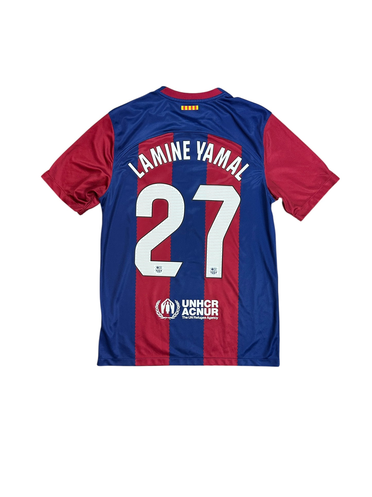 Barcelona 2023/24 Lamine Yamal Home Jersey
