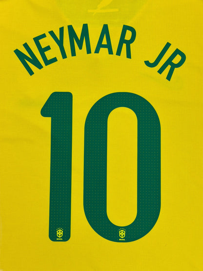 Brazil 2013 Neymar Home Jersey