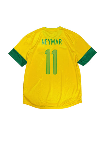 Brazil 2012/13 Neymar Home Jersey
