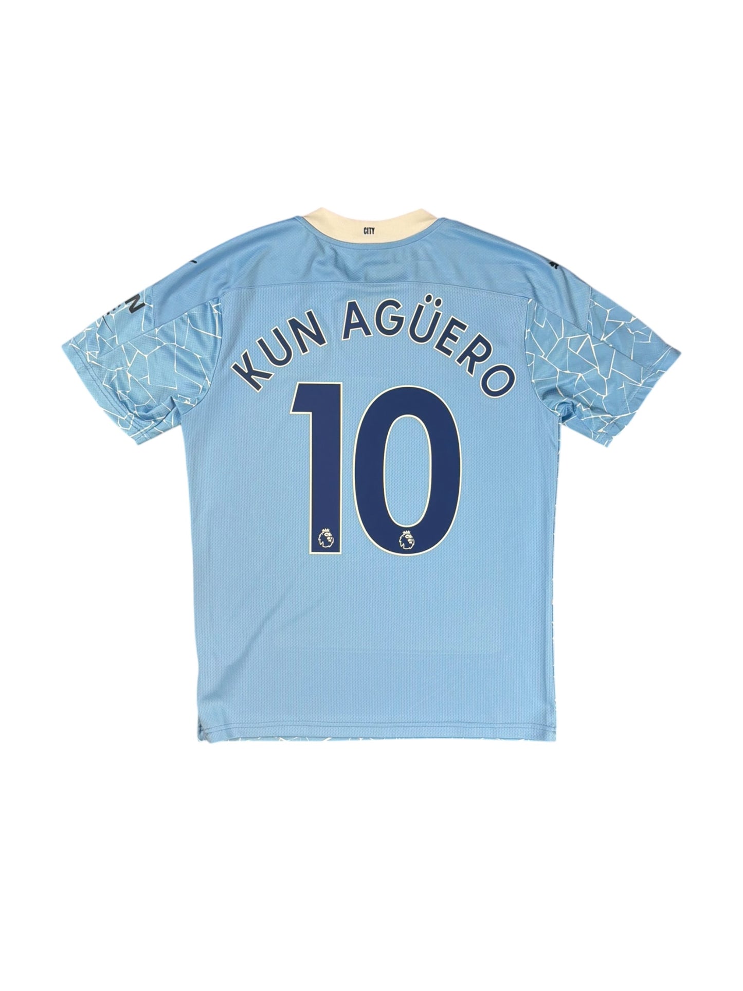 Manchester City 2020/21 Aguero Home Jersey
