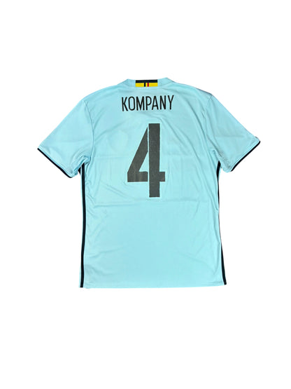 Belgium 2016 Kompany Away Jersey
