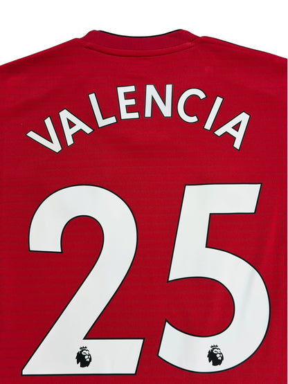 Manchester United 2018/19 Valencia Long Sleeve Home Jersey