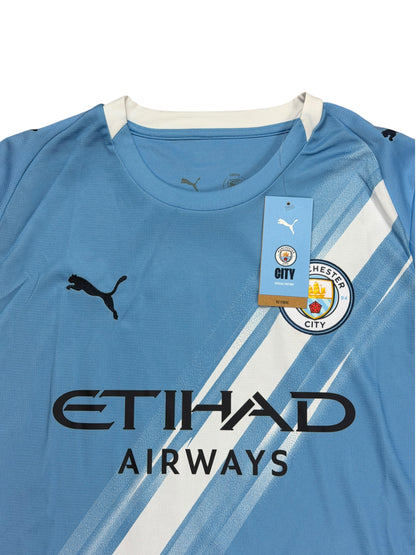 Manchester City 2025/26 Doku Home Jersey