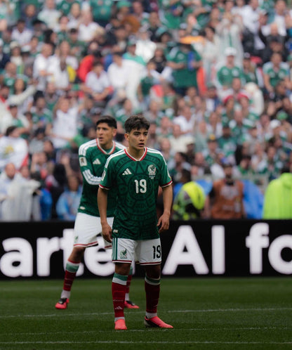Mexico 2026 Mora Long Sleeve Home Jersey