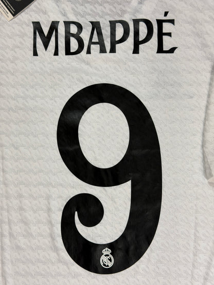 Real Madrid 2024/25 Mbappe Home Jersey (Player Version)